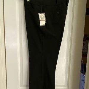 Michael Kors pants Boot cut Black pinstripe. New with tags